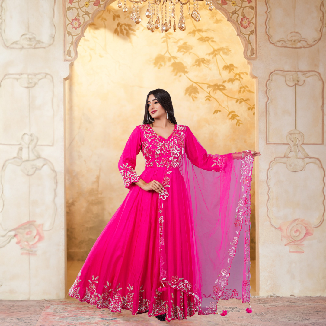 Anarkali Suit With Heavy Embroidery For Women