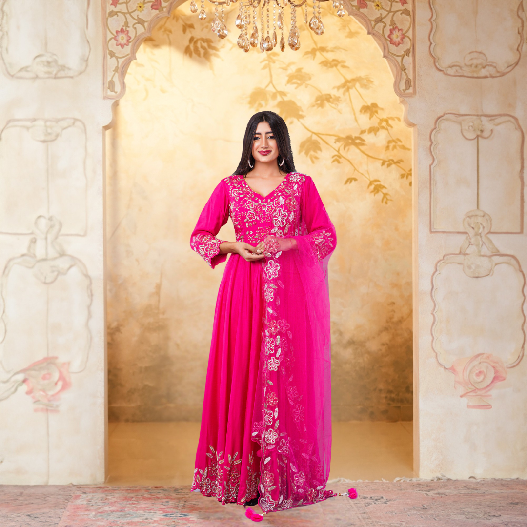 Anarkali Suit With Heavy Embroidery For Women