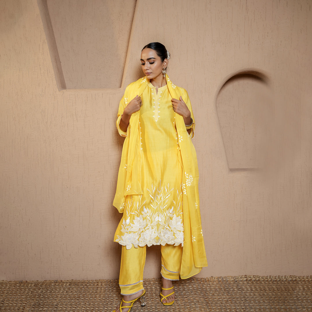 Boutique Chanderi suit collections